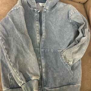 H&M Blue Kids Hoodie Sz 6X/7